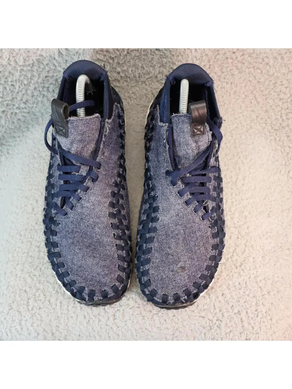Nike Air Footscape Woven Chukka SE Obsidian 857874-400 sz 9